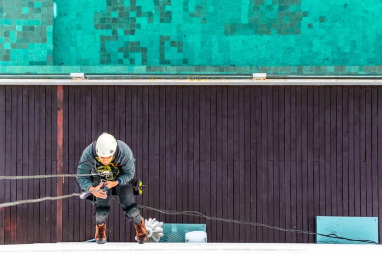 Trabajos verticales en Maliaño